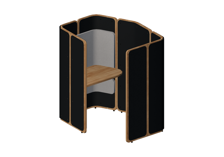 3D Schreibtische - Kabine mit Schreibtisch - Orangebox –... 3D Schreibtische - Kabine mit Schreibtisch - Orangebox –...