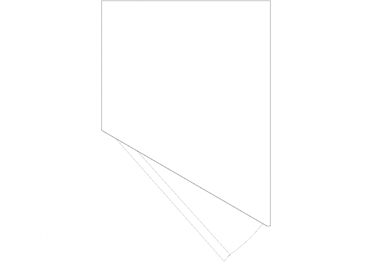Cuisines DWG - Armoires inférieures terminales p35xl45 03 -...