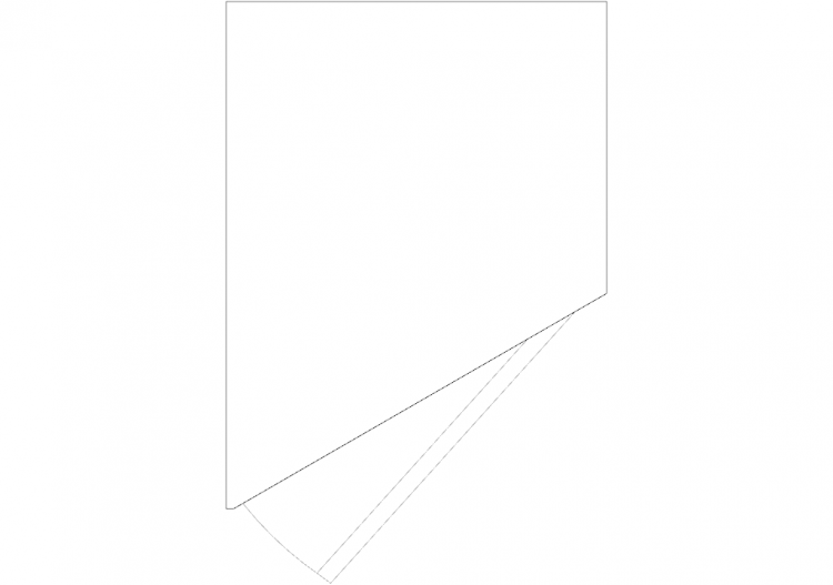 Cuisines DWG - Armoires inférieures terminales p35xl45 04 -...