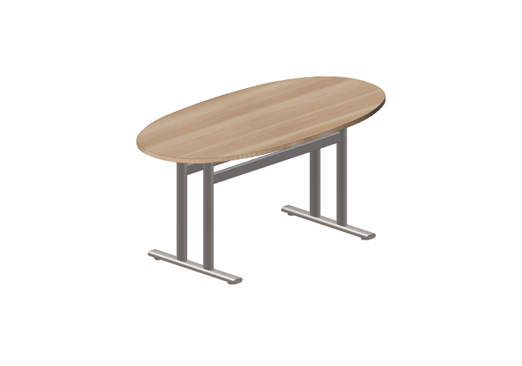 Tables 3D - Table ovale - Orangebox – CSO-8-16 - Orangebox Tables 3D - Table ovale - Orangebox – CSO-8-16 - Orangebox