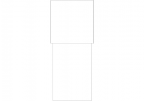 Kitchens DWG - 可伸缩底边 p60xl60 05
