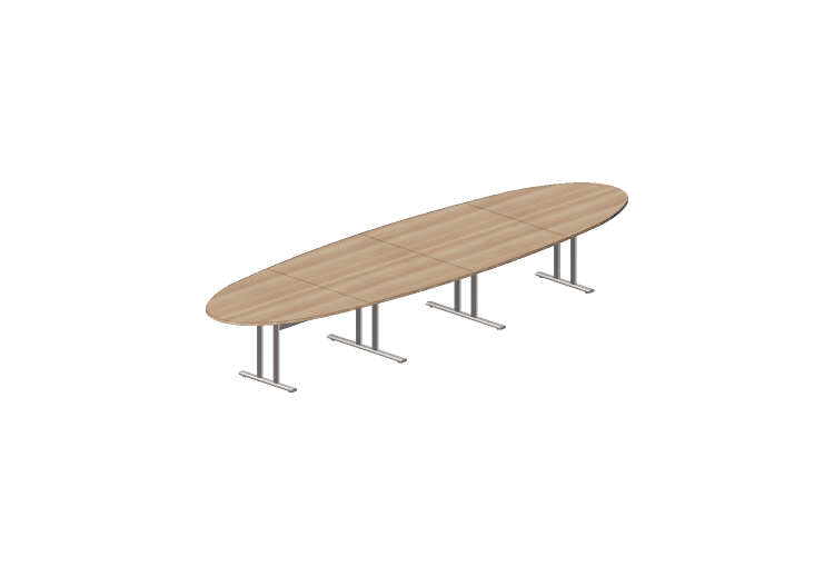 Mesas 3D - Mesa oval - Orangebox - CSO-14-48 - Orangebox Mesas 3D - Mesa oval - Orangebox - CSO-14-48 - Orangebox