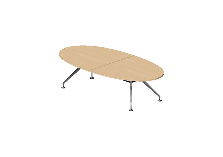 Tables 3D - Table ovale - Orangebox - LOV-14-28 - Orangebox Tables 3D - Table ovale - Orangebox - LOV-14-28 - Orangebox