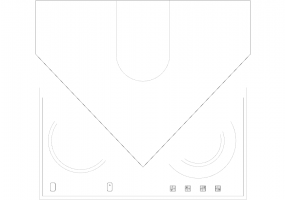 Kitchens DWG - Cooker Hood 60 10
