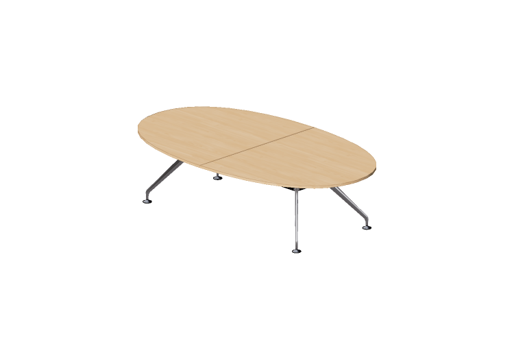 3D Tische - Tisch oval - Orangebox - LOV-16-28 - Orangebox 3D Tische - Tisch oval - Orangebox - LOV-16-28 - Orangebox