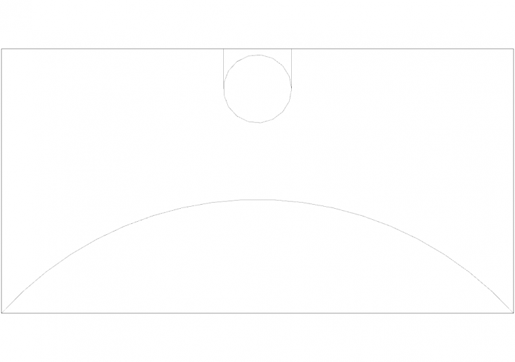 Kitchens DWG - 抽油烟机90 02 - ACCA software