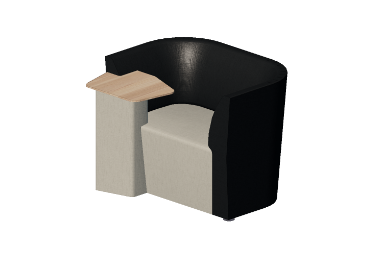 Fauteuil 3D - Canapé modulable - Orangebox – AD-101RT -... Fauteuil 3D - Canapé modulable - Orangebox – AD-101RT -...