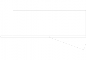 Kitchens DWG - 墙角柱105 03