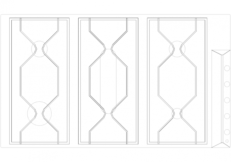 Cuisines DWG - Plans de cuisson p51 07 - ACCA software