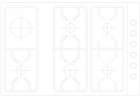 Cuisines DWG - Plans de cuisson 005