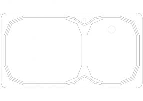Cuisines DWG - Évier p50xl95 09