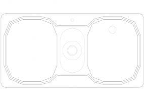 Cuisines DWG - Évier p50xl95 13