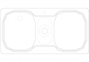 Cuisines DWG - Évier p50xl95 14