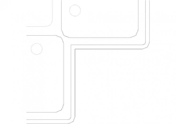 Cuisines DWG - Évier p83xl83 25 - ACCA software