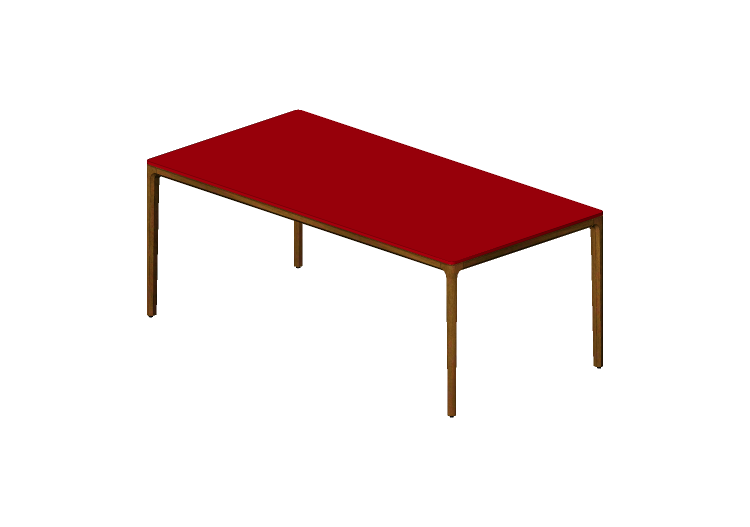 3D Tisch - Tisch aus lackiertem Holz - Prima Linea - Isis -... 3D Tisch - Tisch aus lackiertem Holz - Prima Linea - Isis -...