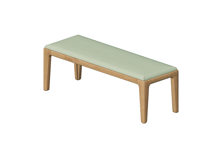 Sillas 3D - Banco de madera - Prima Linea - Aster - Prima... Sillas 3D - Banco de madera - Prima Linea - Aster - Prima...