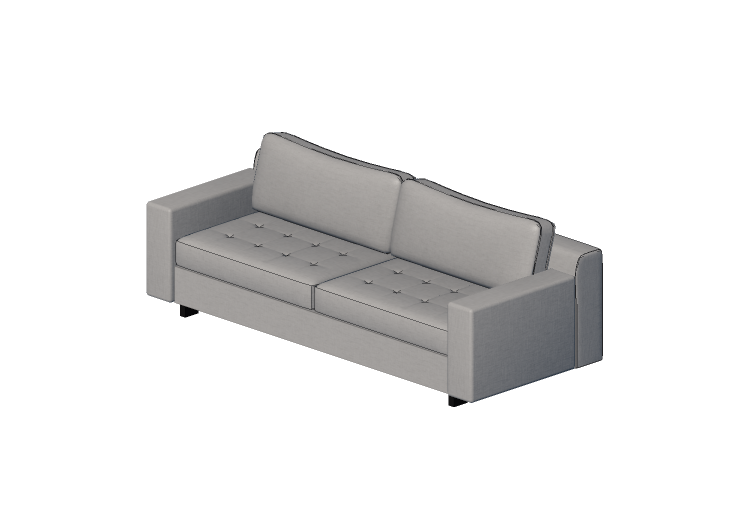 Poltronas y Sofás 3D - Sofá de tela - Prima Linea - Aqua -... Poltronas y Sofás 3D - Sofá de tela - Prima Linea - Aqua -...