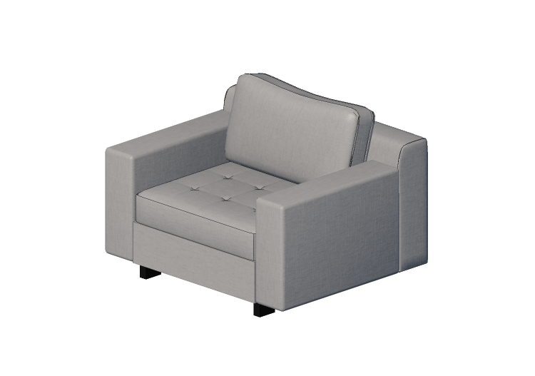 3D Sessel und Sofas - Sessel aus Stoff - Prima Linea - Aqua... 3D Sessel und Sofas - Sessel aus Stoff - Prima Linea - Aqua...