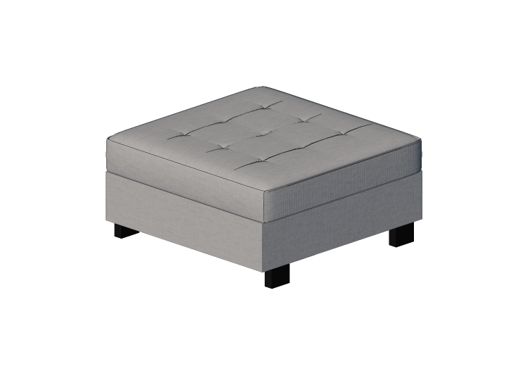 Divani 3D - Pouf in tessuto - Prima Linea - Aqua - Prima... Divani 3D - Pouf in tessuto - Prima Linea - Aqua - Prima...