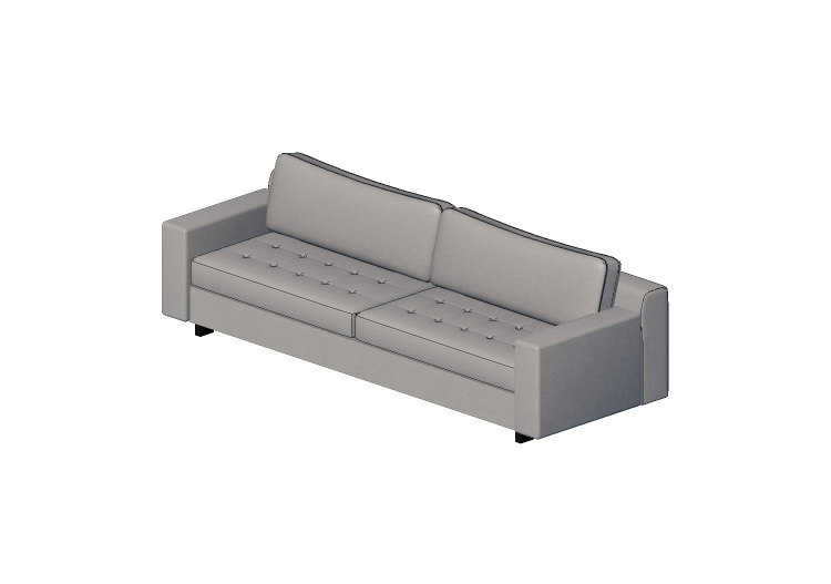Poltronas y Sofás 3D - Sofá de tela - Prima Linea - Aqua -... Poltronas y Sofás 3D - Sofá de tela - Prima Linea - Aqua -...