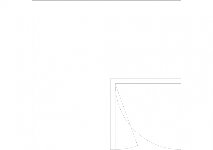 Cucine DWG - Pensili angolo 60 01 - ACCA software