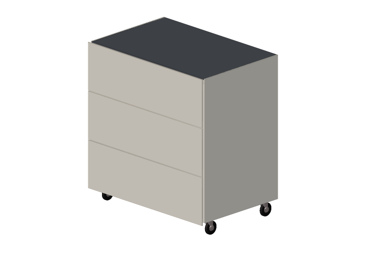 Camas 3D - Criado-mudo de madeira laqueada - Prima Linea -... Camas 3D - Criado-mudo de madeira laqueada - Prima Linea -...