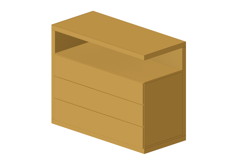 Armoires 3D - Commode en bois laqué - Prima Linea - Jordan... Armoires 3D - Commode en bois laqué - Prima Linea - Jordan...
