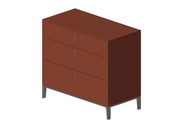 Wardrobes and Cabinets 3D - Chest of drawers in lacquered... Wardrobes and Cabinets 3D - Chest of drawers in lacquered...