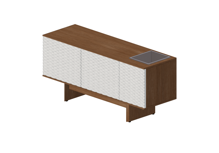 Muebles 3D - Buffet de madera - Prima Linea - Lucca - Prima... Muebles 3D - Buffet de madera - Prima Linea - Lucca - Prima...