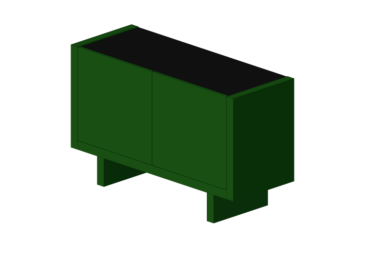 3D Furniture - Lacquered Wood Buffet - Prima Linea - Bella... 3D Furniture - Lacquered Wood Buffet - Prima Linea - Bella...