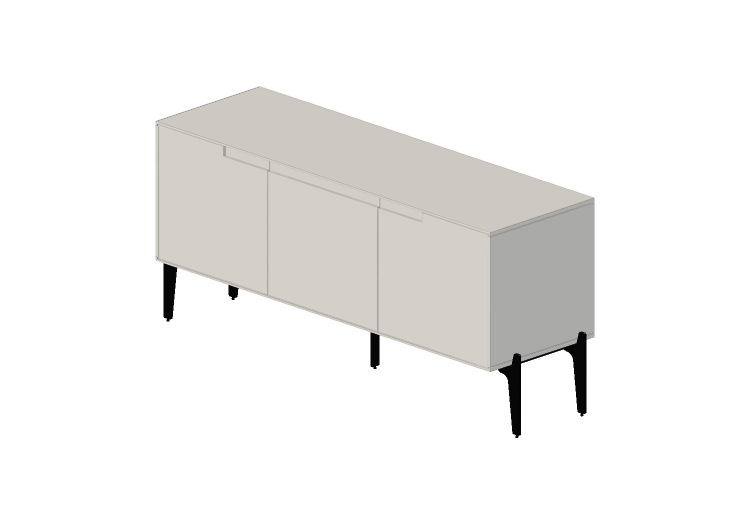3D Möbel - Buffet aus lackiertem Holz - Prima Linea -... 3D Möbel - Buffet aus lackiertem Holz - Prima Linea -...