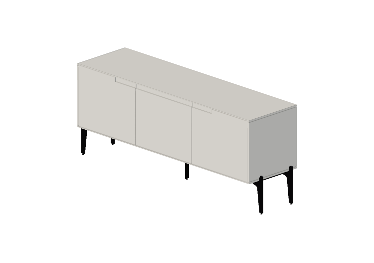 Muebles 3D - Buffet de madera lacada - Prima Linea - Munari... Muebles 3D - Buffet de madera lacada - Prima Linea - Munari...
