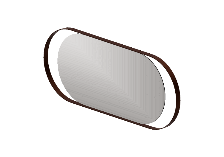 Accessoires 3D - Miroir - Prima Linea - Delta - Prima Linea Accessoires 3D - Miroir - Prima Linea - Delta - Prima Linea