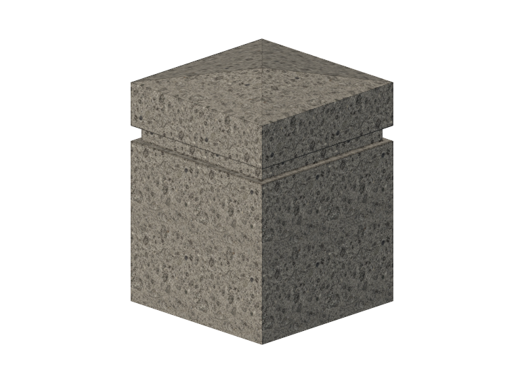Acessórios 3D - Poste de proteção - Reliance Foundry -... Acessórios 3D - Poste de proteção - Reliance Foundry -...