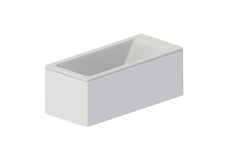 3D Badewannen - Badewanne rechteckig 170x75cm - Roca - Easy... 3D Badewannen - Badewanne rechteckig 170x75cm - Roca - Easy...
