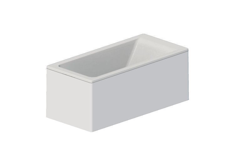 3D Badewannen - Badewanne rechteckig 160x75cm - Roca - Easy... 3D Badewannen - Badewanne rechteckig 160x75cm - Roca - Easy...