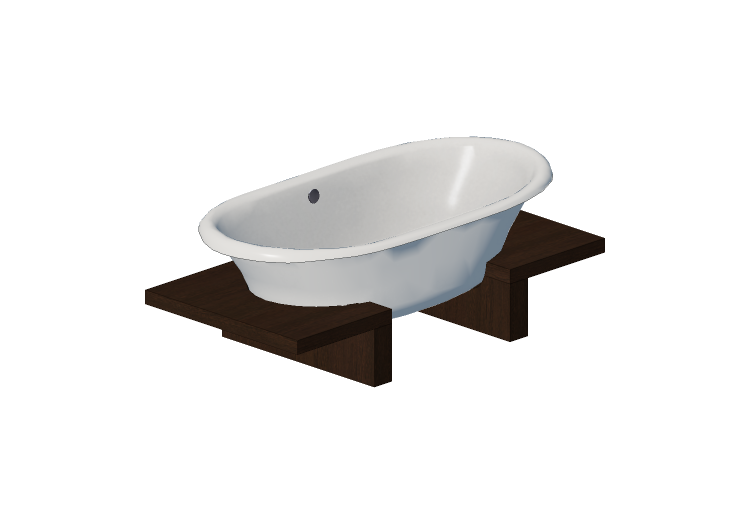 Banheiras 3D - Banheira oval 170x85cm - Roca - Woodline -... Banheiras 3D - Banheira oval 170x85cm - Roca - Woodline -...