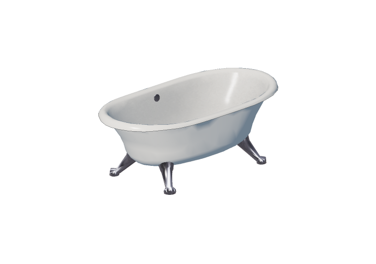 Bañeras de baño 3D - Bañera oval 170x85cm - Roca - Savanha... Bañeras de baño 3D - Bañera oval 170x85cm - Roca - Savanha...