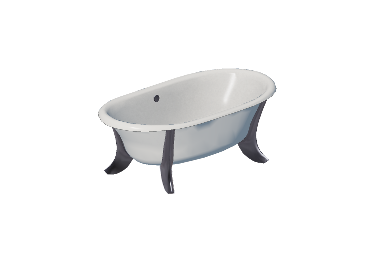 3D Badewannen - Badewanne oval 170x85cm - Roca - Newcast -... 3D Badewannen - Badewanne oval 170x85cm - Roca - Newcast -...
