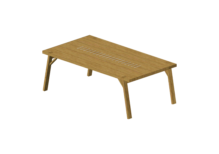 Mesas 3D - Mesa rectangular - Schuster - DESCANSO -... Mesas 3D - Mesa rectangular - Schuster - DESCANSO -...