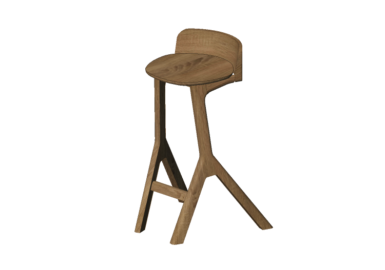 Chaises 3D - Tabouret en bois - Schuster - AESTA - Schuster Chaises 3D - Tabouret en bois - Schuster - AESTA - Schuster