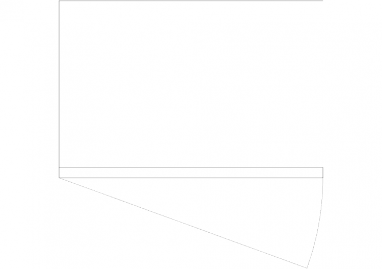 Kitchens DWG - 吊柜 p31xl50 03 - ACCA software