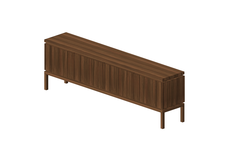 3D Furniture - Wood Buffet - Schuster - HC 2392 - Schuster 3D Furniture - Wood Buffet - Schuster - HC 2392 - Schuster