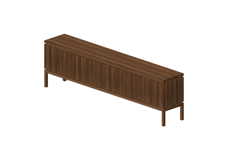 Muebles 3D - Bufet de madera - Schuster - HC 2600 -... Muebles 3D - Bufet de madera - Schuster - HC 2600 -...
