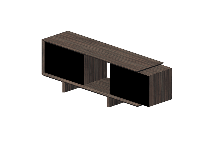 Móveis 3D - Buffet de madeira - Schuster - REFLEXO Com 2200... Móveis 3D - Buffet de madeira - Schuster - REFLEXO Com 2200...