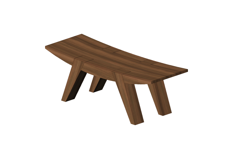 Banc 3D - Banc en bois - Schuster - Amazonas - Schuster Banc 3D - Banc en bois - Schuster - Amazonas - Schuster
