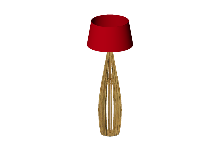 3D Floor lamp - Wooden lamp - Schuster - Cavalete -... 3D Floor lamp - Wooden lamp - Schuster - Cavalete -...