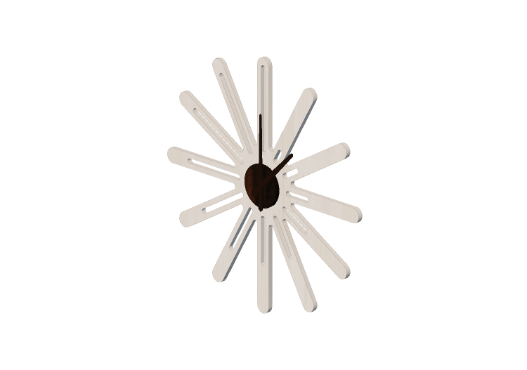 Relojes 3D - Reloj de madera - Schuster - Calli - Schuster Relojes 3D - Reloj de madera - Schuster - Calli - Schuster