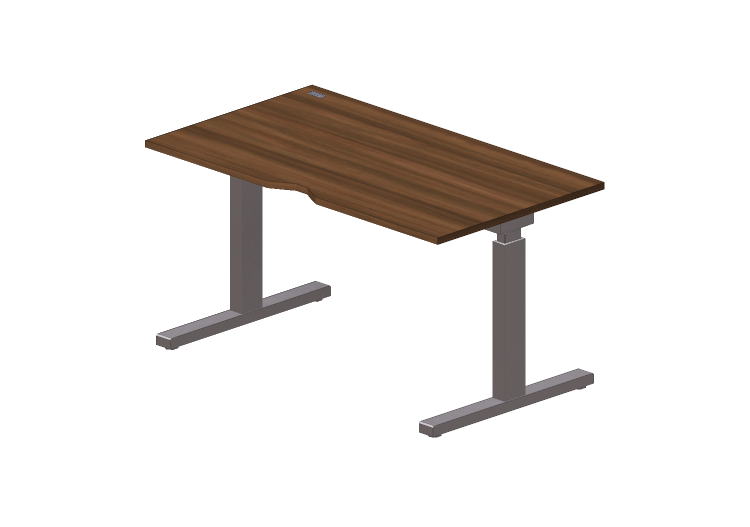 3D Desks - Adjustable rectangular desk - Senator -... 3D Desks - Adjustable rectangular desk - Senator -...