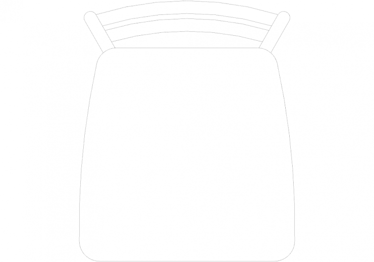Cuisines DWG - Chaise 02 - ACCA software